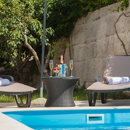 With Private Pool Terrace And Garden Nerezisca